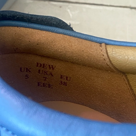 Hotter “Dew” shoes in blue, 7 us EEE - Picture 4 of 4